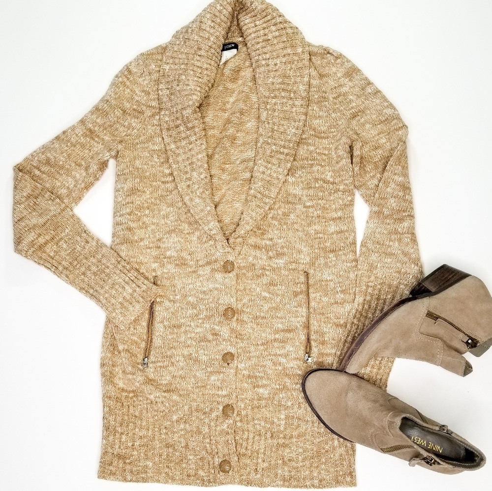 J. Crew long cardigan sweater